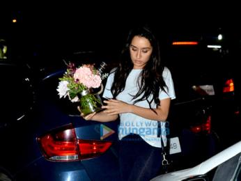 Shraddha Kapoor and Suniel Shetty's families snapped post dinner at Bastian