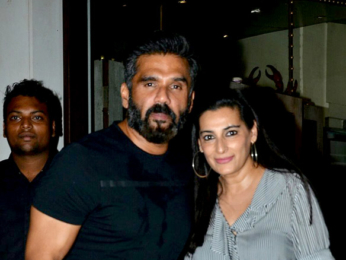 Shraddha Kapoor and Suniel Shetty's families snapped post dinner at Bastian
