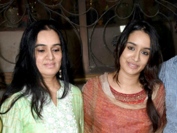 Shraddha Kapoor and family snapped during Ganesh Chaturthi celebrations