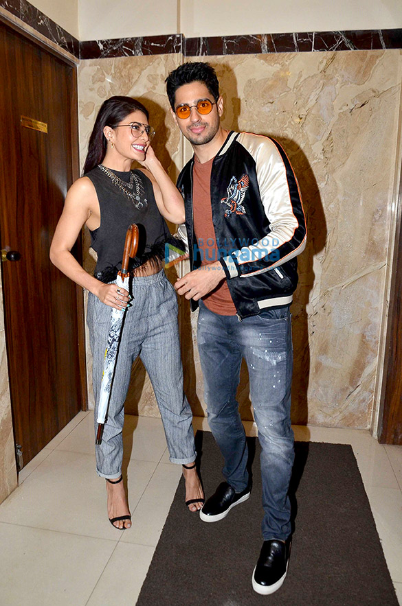 Sidharth Malhotra & Jacqueline Fernandez snapped at ‘A Gentleman’ promotions on Radio Today Sidharth Malhotra & Jacqueline Fernandez snapped at ‘A Gentleman’ promotions on Radio Today