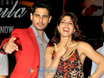 Sidharth Malhotra & Jacqueline Fernandez launch 'Bandook Meri Laila' song from A Gentleman