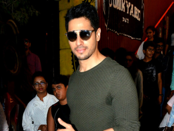 Sidharth Malhotra and Jacqueline Fernandez snapped at A Gentleman promotions
