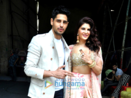 Sidharth Malhotra and Jacqueline Fernandez snapped promoting ‘A Gentleman’