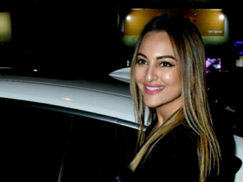 Sonakshi Sinha snapped post dinner with friends in Bandra
