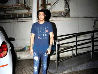 Suhana Khan and Ahaan Panday snapped post a movie at PVR, Juhu