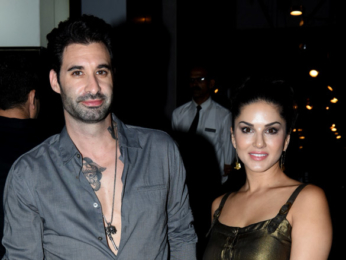 Sunny Leone snapped with Daniel Weber post dinner at Hakkasan