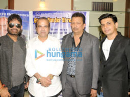 Suresh Wadkar & Sadhana Sargam attend a song recording for the film Shyam Sunder Shreenathji- The God Krishna