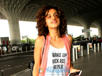 Taapsee Pannu snapped at the airport