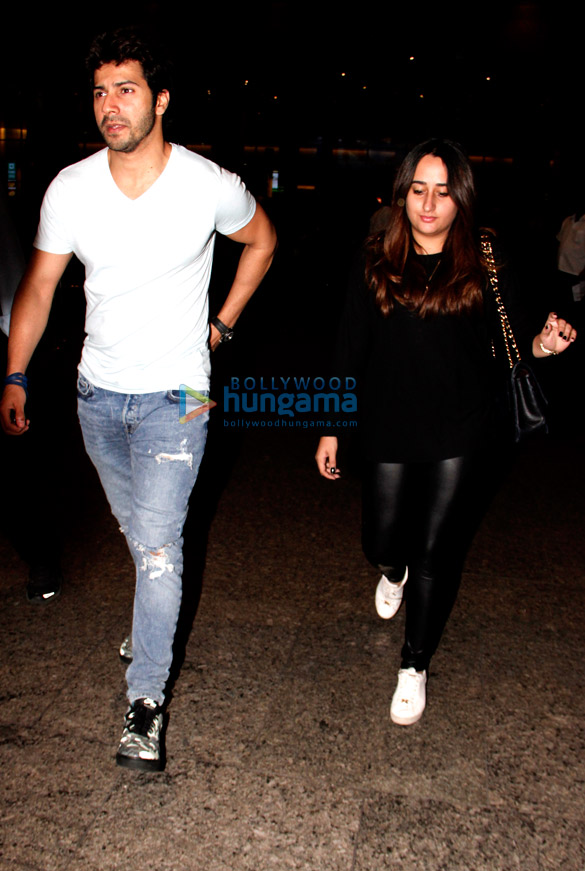 varun dhawan sridevi and others snapped at the airport 3