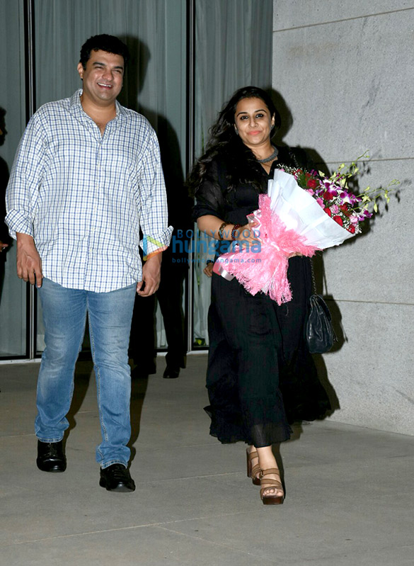 vidya balan snapped post sidharth roy kapoors birthday dinner bash 1