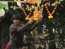 WATCH: Shah Rukh Khan breaks Dahi Handi during Janmashtami celebrations