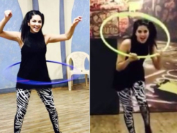 WATCH: Sunny Leone hula hoops while rehearsing for Bhoomi’s dance number ‘Trippy Trippy’