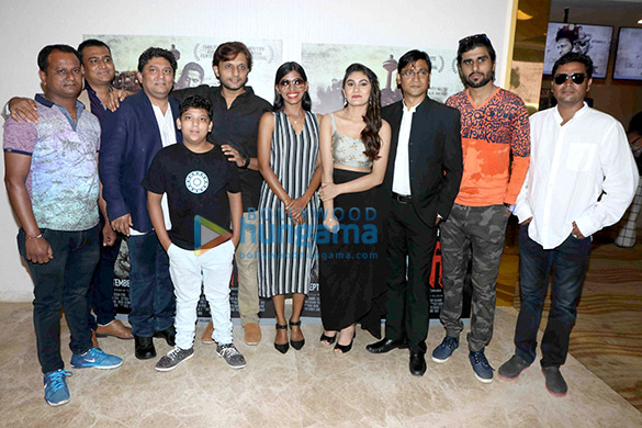 zeeshan ayub anjali patil and others attend the trailer launch of sameer 1