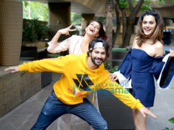 Varun Dhawan, Jacqueline Fernandez and Taapsee Pannu snapped promoting their film Judwaa 2