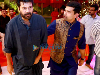 Katrina Kaif & Mammootty at the Navratri celebrations organized by Kalyan Jewellers