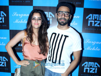 Laxmi Rai snapped at Sargun Mehta's birthday bash