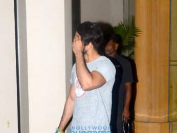Shahid Kapoor snapped in Juhu