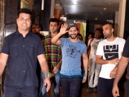 Varun Dhawan, Taapsee Pannu, Jacqueline Fernandez promote ‘Judwaa 2’ in Mumbai