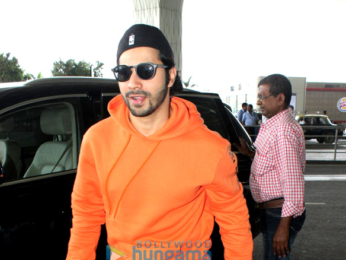 Shraddha Kapoor, Varun Dhawan and Taapsee Pannu snapped at the airport