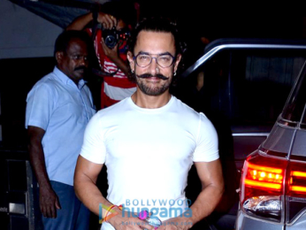 Aamir Khan snapped post spa session in Bandra