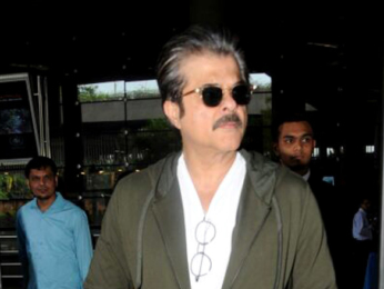 Anil Kapoor is seen sporting 'Fanney Khan' look whilst returning from Dubai