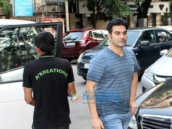Arbaaz Khan snapped at A'Kreations in Bandra