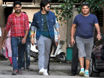 Varun Dhawan snapped at Shoojit Sircar's office