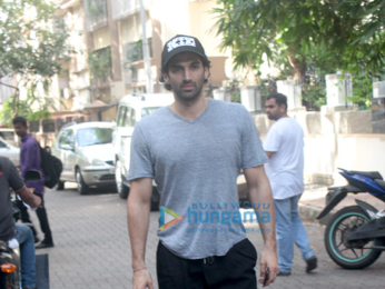 Aditya Roy Kapur spotted at Mohit Suri's office in Bandra