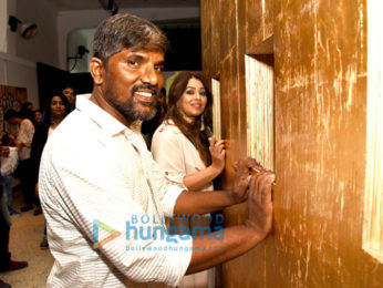 Mahima Chaudhary, Pooja Bedi & many others grace Mallikarjun Katke's 'Me - Beyond Me' art show inauguration at Jehangir Art Gallery