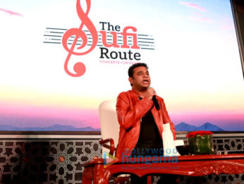 A.R. Rahman at the launch of The Sufi Route festival in India