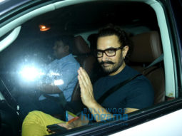 Aamir Khan, Alia Bhatt, Raju Hirani, Imtiaz Ali and Rana Daggubati arrive for Ranbir Kapoor’s birthday bash