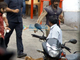 Aamir Khan snapped on the sets of Thugs of Hindostan in Mumbai