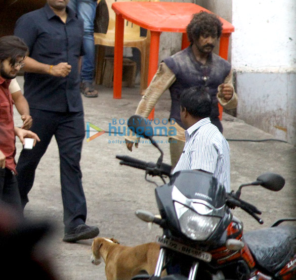 Aamir Khan snapped on the sets of Thugs of Hindostan in Mumbai Aamir Khan snapped on the sets of Thugs of Hindostan in Mumbai