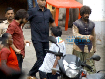 Aamir Khan snapped on the sets of Thugs of Hindostan in Mumbai