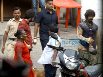 Aamir Khan snapped on the sets of Thugs of Hindostan in Mumbai