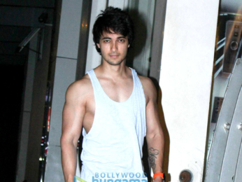 Aayush Sharma spotted at a Khar gym