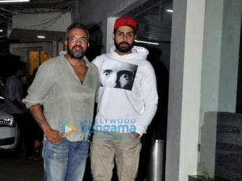 Abhishek Bachchan snapped post 'Haseena Parkar' screening
