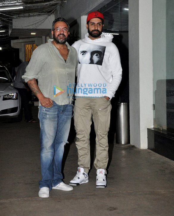 Abhishek Bachchan snapped post ‘Haseena Parkar’ screening Abhishek Bachchan snapped post ‘Haseena Parkar’ screening