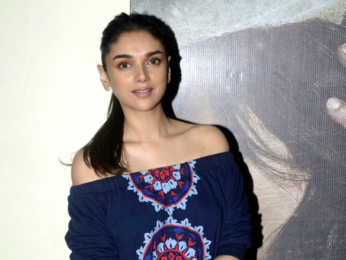 Aditi Rao Hydari and Sharad Kelkar snapped promoting Bhoomi