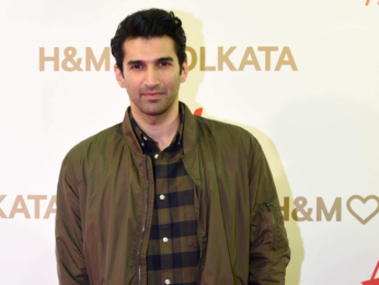 Aditya Roy Kapur, Raima Sen, Bhaichang Bhutia at H&M store launch in Kolkata