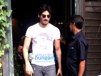 Ahan Shetty snapped in Mumbai