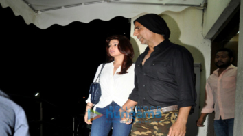 Akshay Kumar and Twinkle Khanna snapped at PVR Juhu