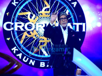 Amitabh Bachchan shoots Kaun Banega Crorepati episode with Super Dancer contestants