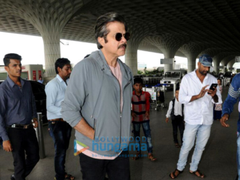 Anil Kapoor and Krishika Lulla snapped at the airport