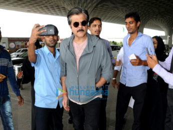 Anil Kapoor and Krishika Lulla snapped at the airport