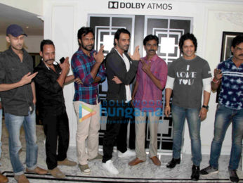 Arjun Rampal hosts a screening for close friends of his upcoming movie 'Daddy'