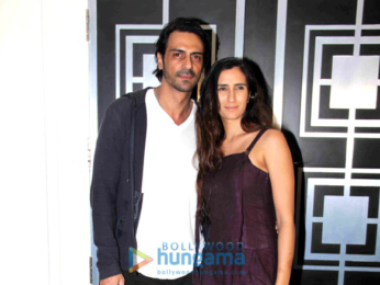 Arjun Rampal hosts a screening for close friends of his upcoming movie 'Daddy'