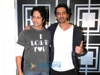 Arjun Rampal hosts a screening for close friends of his upcoming movie 'Daddy'