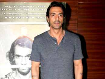 Arjun Rampal snapped promoting his film Daddy