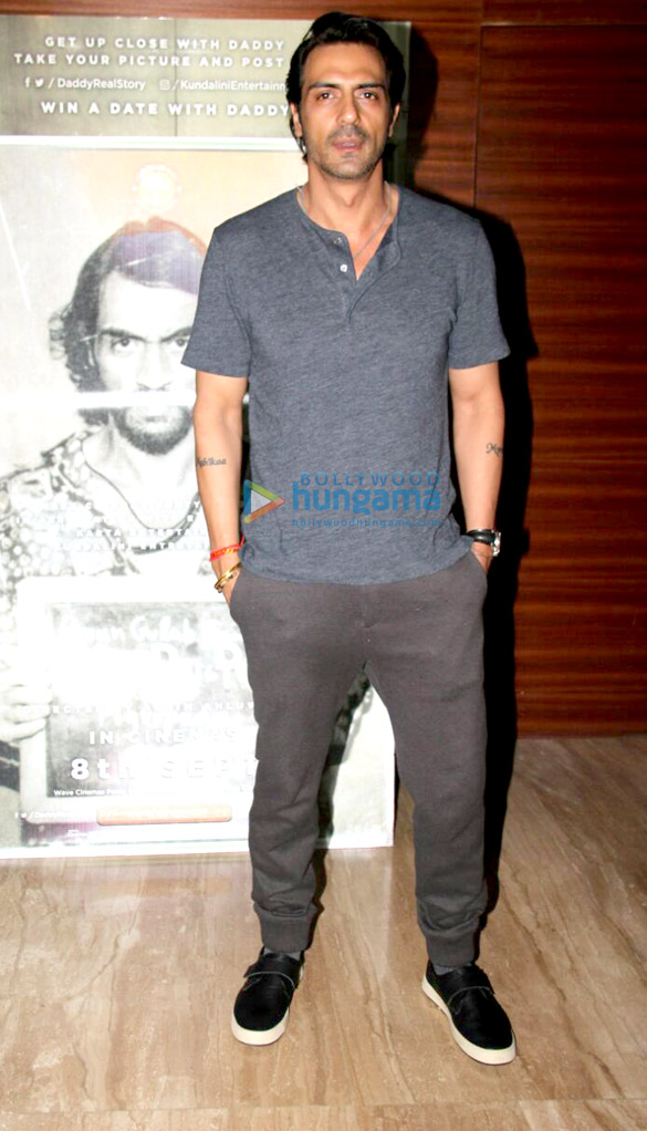 arjun rampal snapped promoting his film daddy 3